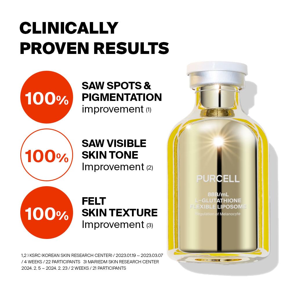 Purcell 88B/mL L-Glutathione Flexible Liposome Love My Rosie Skin Purcell 88B/mL L-Glutathione Flexible Liposome Love My Rosie Skin